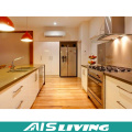 Custom Made Lacquer with Quartz Kitchen Cupboards Furniture (AIS-K205)